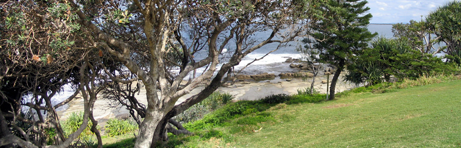 Beautiful coastline with beaches and rocky shores